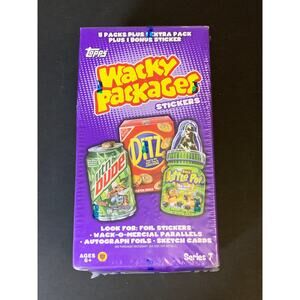 2010 Topps Wacky Packages Series 7 Factory Sealed Trading Card Box